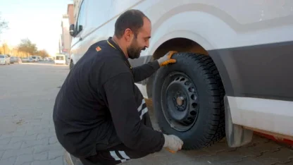 Kırklareli’de lastikçilerde ‘kış lastiği’ yoğunluğu