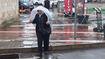 Kırklareli'de sağanak etkili oldu