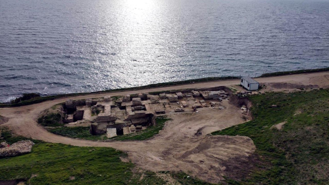 Perinthos Antik Kenti kazılarında Mola Burnu&#039;nda yeni buluntular elde edildi