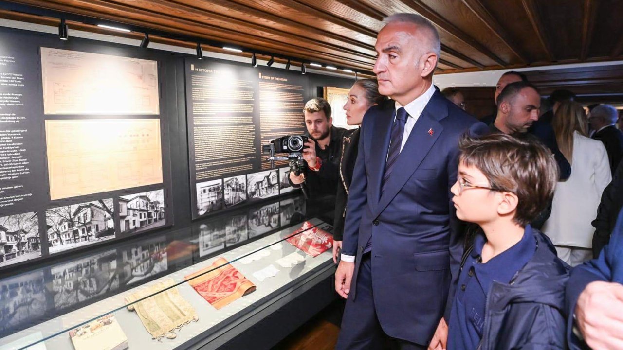Restore edilen Atatürk&#039;ün Selanik&#039;te doğduğu ev, Bakan Ersoy&#039;un katıldığı törenle açıldı