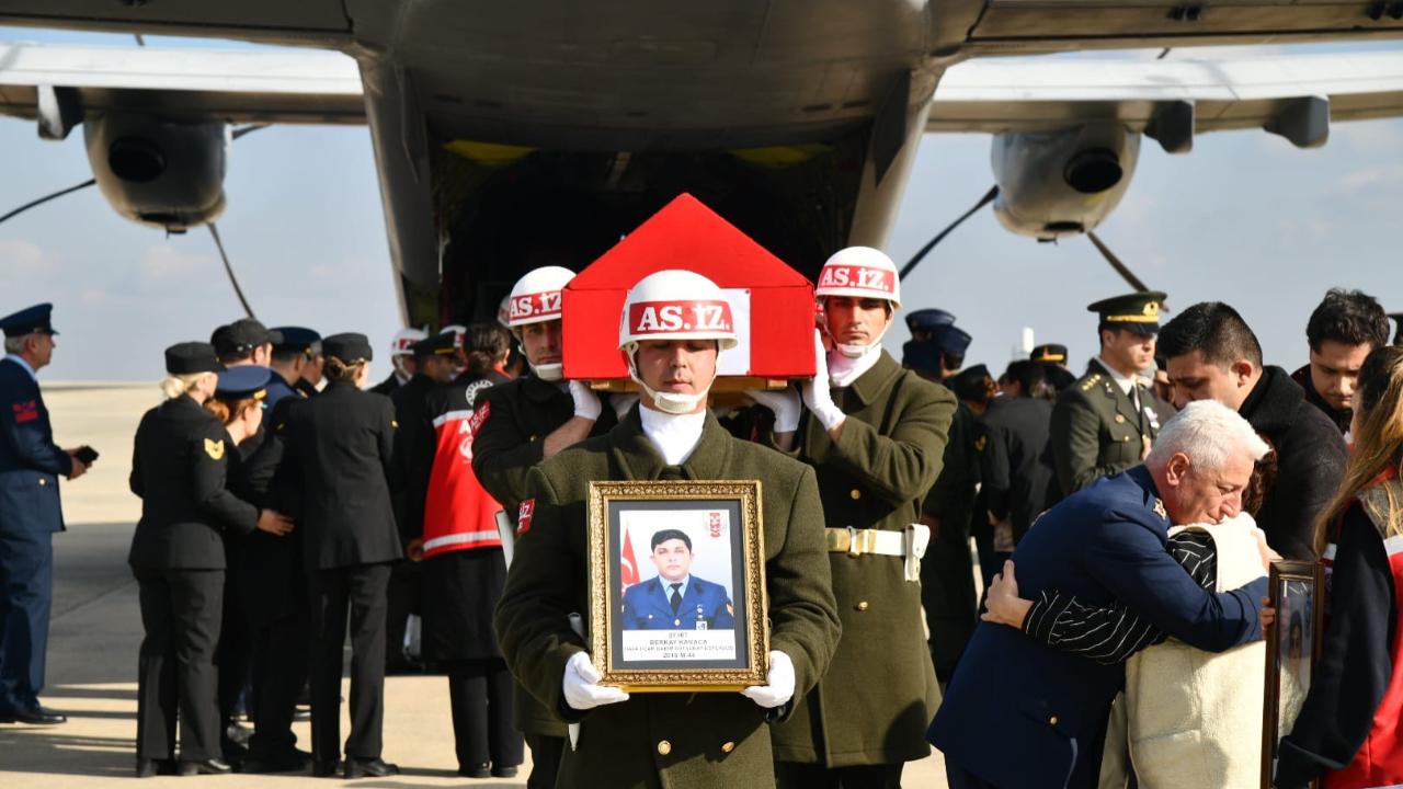 Şehitlerimizin Naaşları Çorlu’ya Geldi