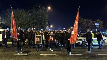 Tekirdağ'da Atatürk için sessiz yürüyüş düzenlendi