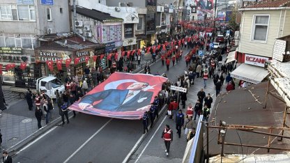 Tekirdağ’da ‘Ataya Saygı’ yürüyüşü
