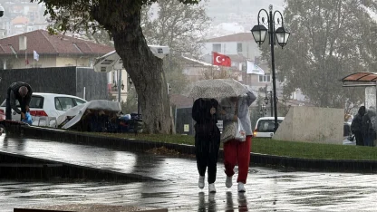 Tekirdağ’da sağanak etkili oldu
