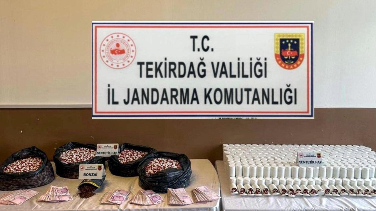 Tekirdağ&#039;da uyuşturucu operasyonunda 1 tutuklama