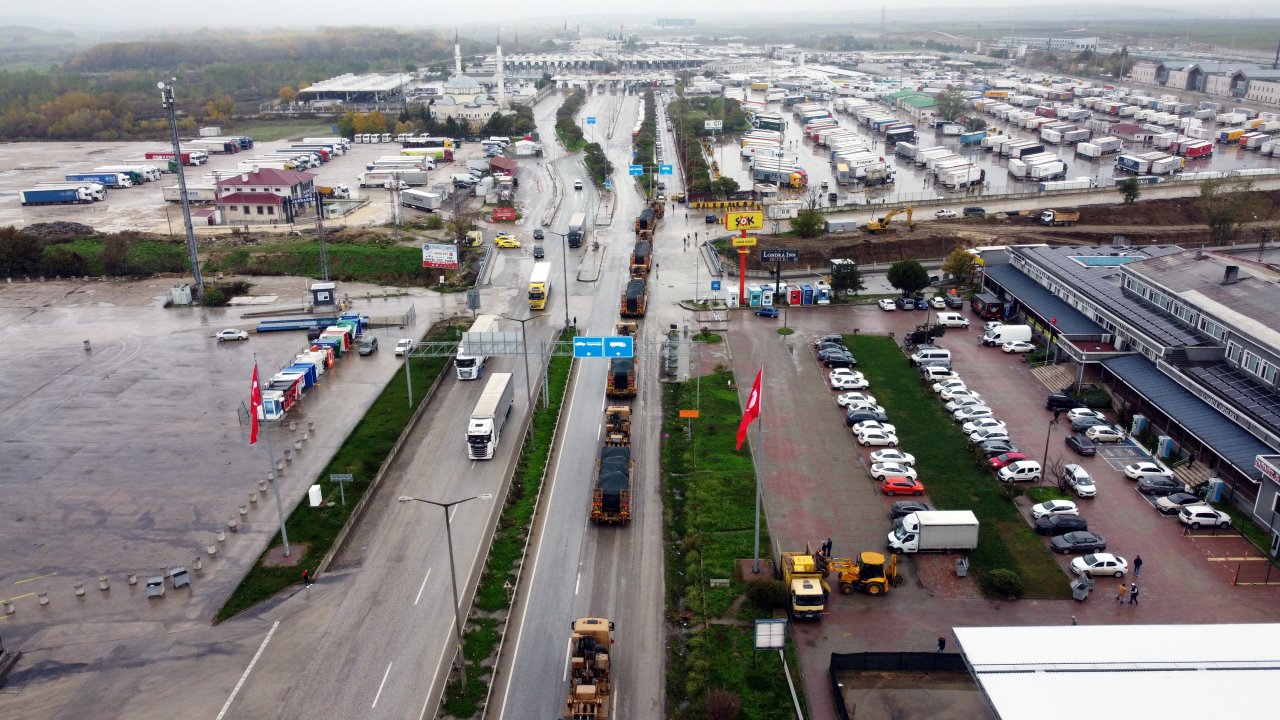 TSK birlikleri, NATO tatbikatı için Kapıkule'den çıkış yaptı