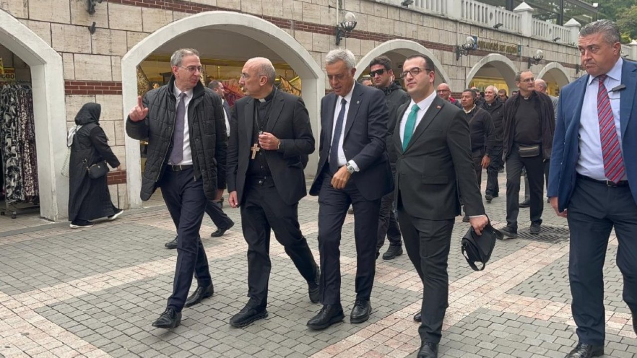 Vatikan heyeti, Papa’nın ziyareti öncesi İznik’e geldi