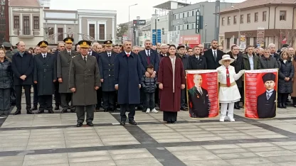 Atatürk’ün Edirne’ye gelişinin 95’inci yılı kutlandı