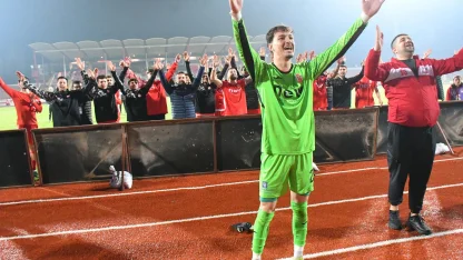 Balıkesirspor'da alkışlar Talha'ya