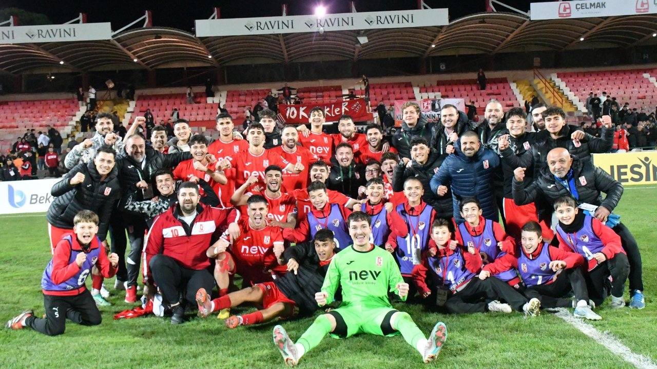 Balıkesirspor&#039;da sevinç büyük