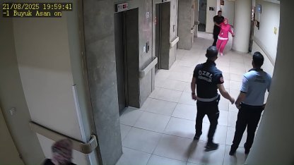Boşanma aşamasındaki eşini hastanede kovalayıp, vurmuştu; görüntüleri ortaya çıktı