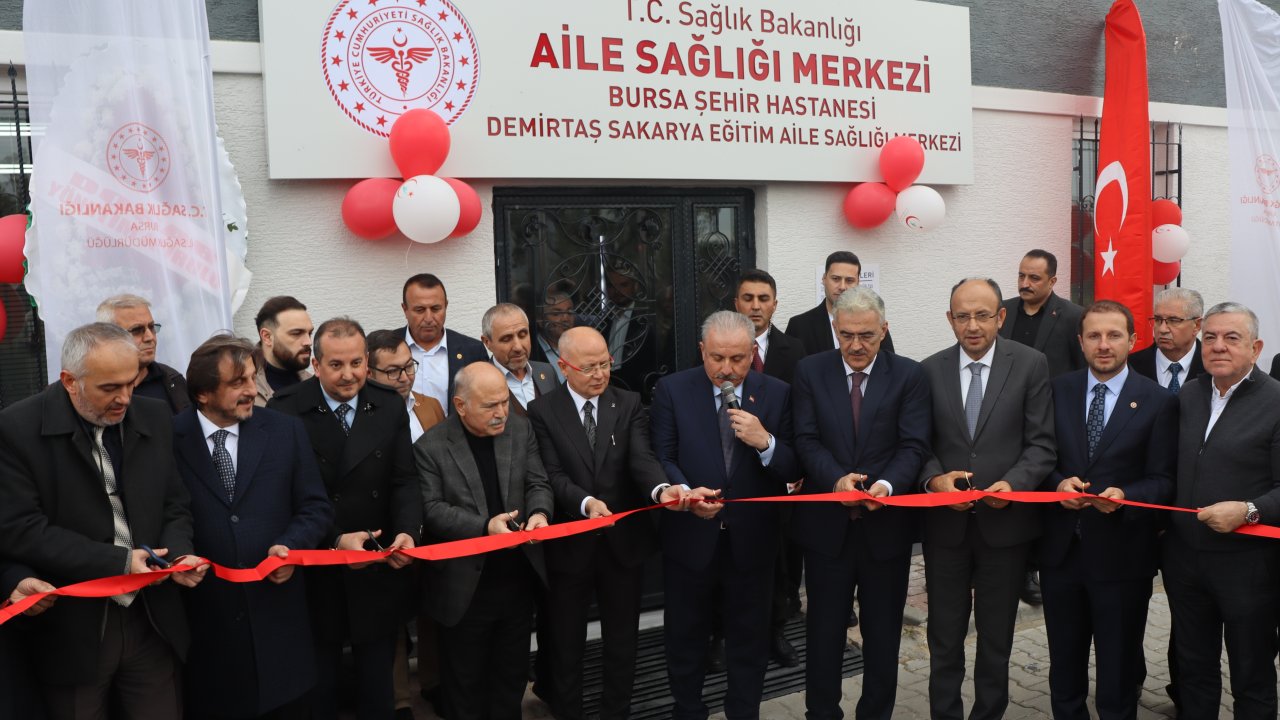 Bursa Şehir Hastanesi Demirtaş Sakarya Eğitim Aile Sağlığı Merkezi Hizmete Açıldı