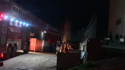 Bursa'da talaş silosuna düşen işçi hayatını kaybetti