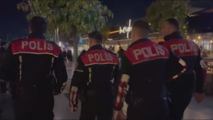 Bursa'da yılbaşı öncesi 300 polisin katılımıyla denetim yapıldı