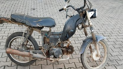 Çalıntı motosikletin ehliyetsiz sürücüsüne 19 bin lira ceza