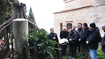 Çanakkale'de 124 yıl sonra kabrine ulaşılan Necip Paşa anıldı