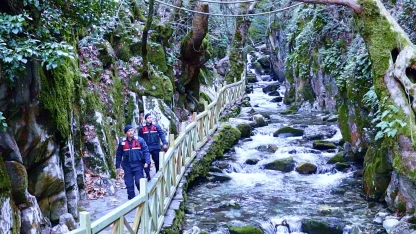 Çanakkale’de Ayazma Pınarı Tabiat Parkı'na jandarma koruması