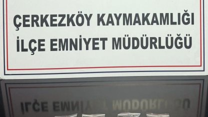 Çerkezköy’de uyuşturucu operasyonlarında 3 şüpheli tutuklandı