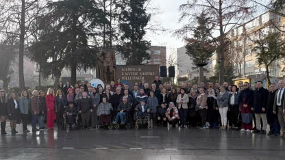 Çorlu'da engelliler, sorunlarını dile getirdi
