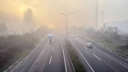 Çorlu'da sis nedeniyle eğitim uçuşları iptal edildi