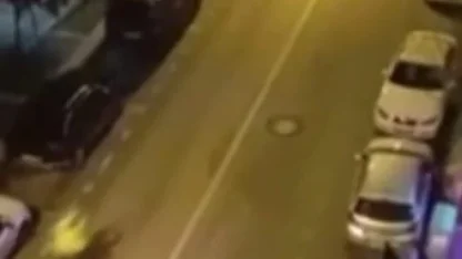 ‘Dur’ ihtarına uymayan sürücü, takiple yakalandı; o anlar kamerada