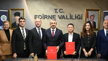 Edirne OSB'ye yatırım yapacak Çinli firma, 1660 kişiyi istihdam edecek