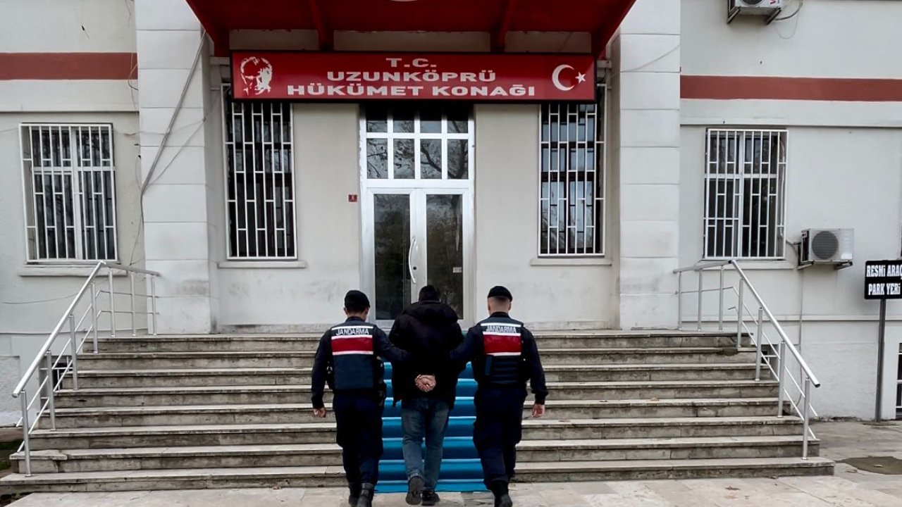 Edirne’de araç çalıp İstanbul’a kaçan şüpheli, tutuklandı