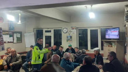 Edirne’de vatandaşlara trafik eğitimi verildi