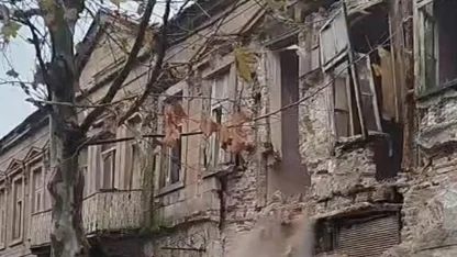 Edremit’te tarihi handan parçaları koptu