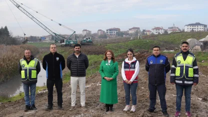 Ergene Belediyesi, Çorlu Deresi'nde temizlik çalışması başlattı