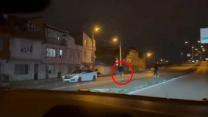 Gasbettiği taksiyle kaza yapınca yaya olarak kaçmaya çalışan şüpheli yakalandı