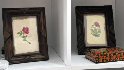 Geleneksel el sanatı Edirnekari'yi kendi ürettiği kağıtlara işliyor / Ek fotoğraflar