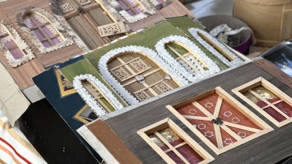 İnşaat ustası babasının yaptığı eski Edirne evlerini, rölyefle buluşturdu / Ek fotoğraflar