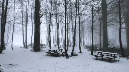 Kartepe’de kar manzarası