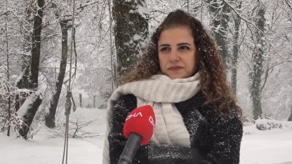 Kartepe'de seyirlik kar manzarası / Ek fotoğraf