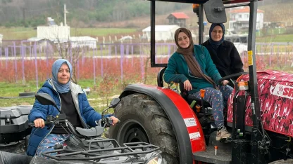 Kentten kırsala dönüp yaban mersini yetiştiren kadınlar, hemcinslerinin de bütçelerine katkı sağlıyor