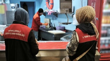 Kırklareli’de İl Tarım ve Orman Müdürlüğü’nden gıda denetimi