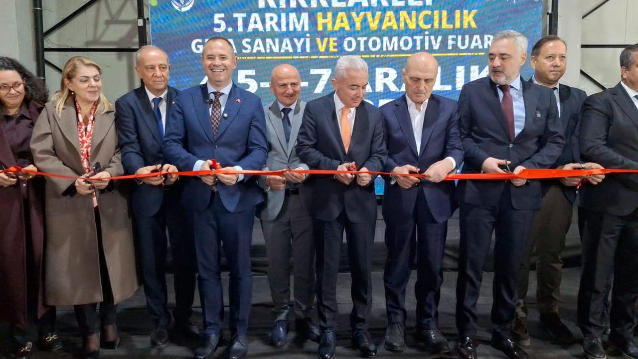 Kırklareli&#039;de Tarım, Hayvancılık, Gıda, Sanayi ve Otomotiv Fuarı açıldı