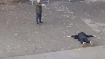 Kızına şantaj yapan kişiyi lise bahçesinde tabancayla rehin aldı