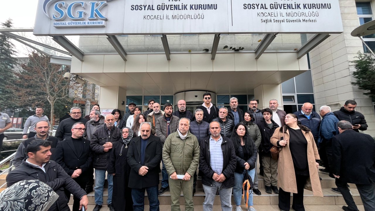 Kozmetik fabrikasındaki yangında ölenlerin yakınlarıdan SGK İl Müdürüğü&#039;ne dilekçe
