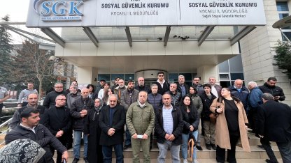 Kozmetik fabrikasındaki yangında ölenlerin yakınlarıdan SGK İl Müdürüğü'ne dilekçe