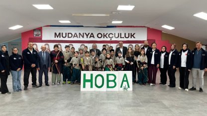 Mudanya’da öğrencilere okçuluk tanıtım ve uygulama etkinliği düzenlendi
