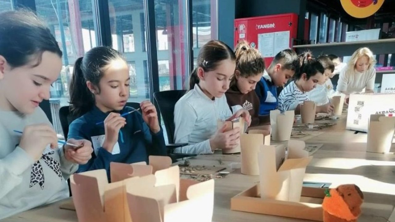 Nilüfer’de çocuklar sanatla buluştu