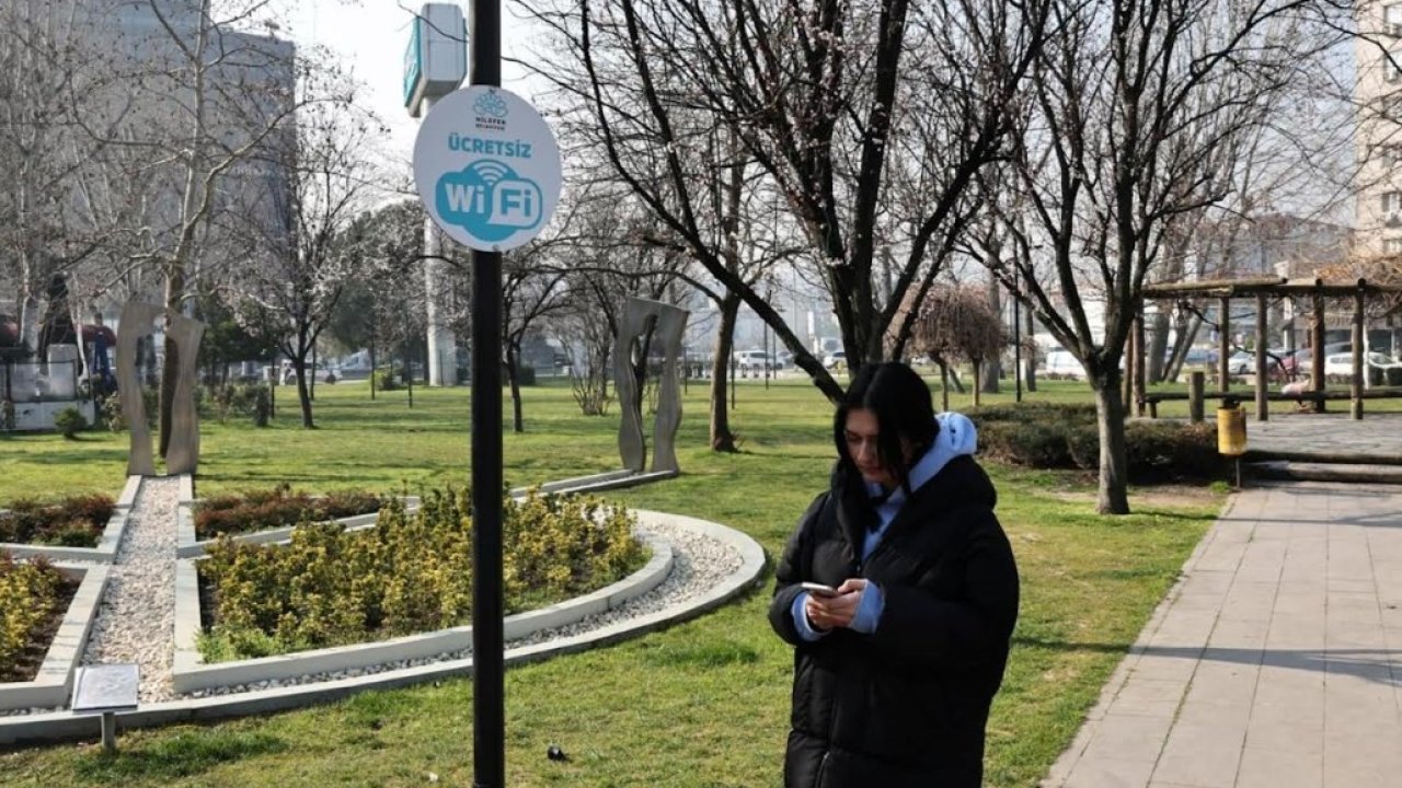 Nilüfer’de ücretsiz internet noktası 40’a ulaştı
