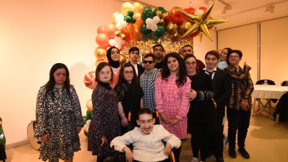 Osmangazi’de engelli bireyler yeni yıl kutlamasında buluştu