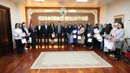 Osmangazili kadınlar geleceğe artık umutla bakıyor