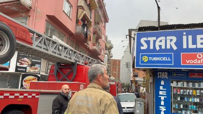 Pide imalathanesinde çıkan yangın söndürüldü.