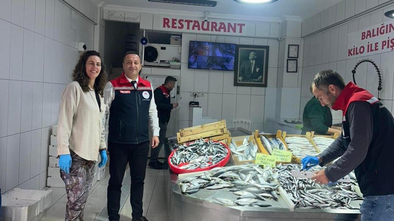 Şarköy&#039;de balıkçılar denetlendi