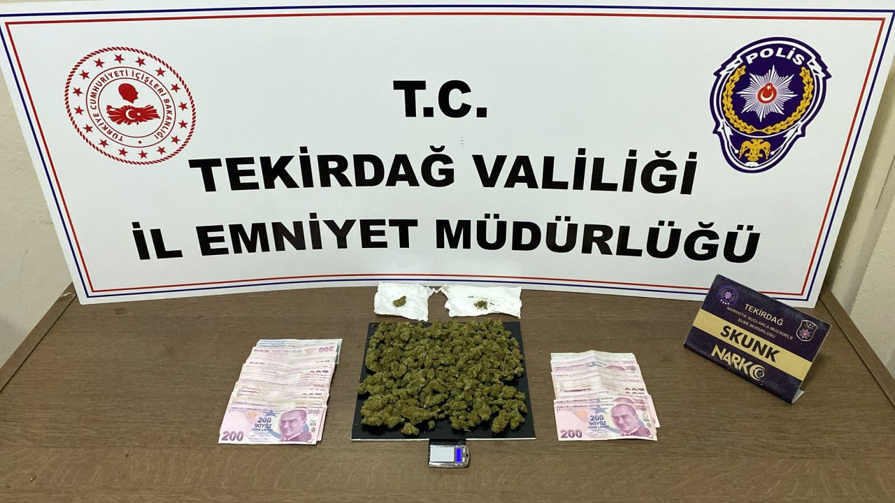 Tekirdağ’da uyuşturucu operasyonu; 11 tutuklama
