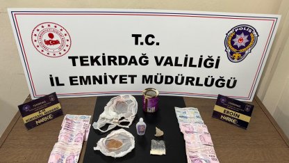Tekirdağ'da uyuşturucu operasyonunda 11 tutuklama